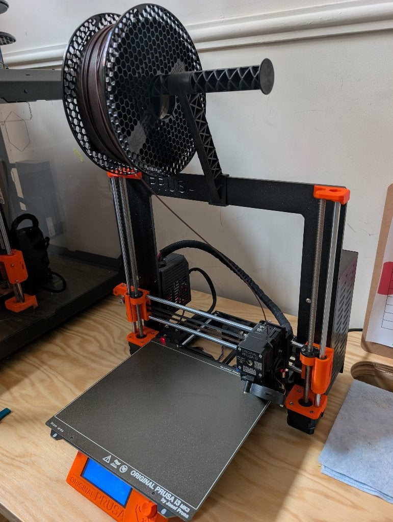 À vendre : Imprimante 3D Prusa MK3 en parfait état !, Informatique & Logiciels, 3D Imprimantes, Prusa, Enlèvement, Utilisé, Filament