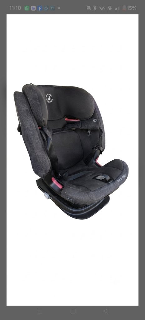 Maxi cosi met easyfix, Kinderen en Baby's, Ophalen, Gebruikt, Verstelbare rugleuning, 9 t/m 36 kg