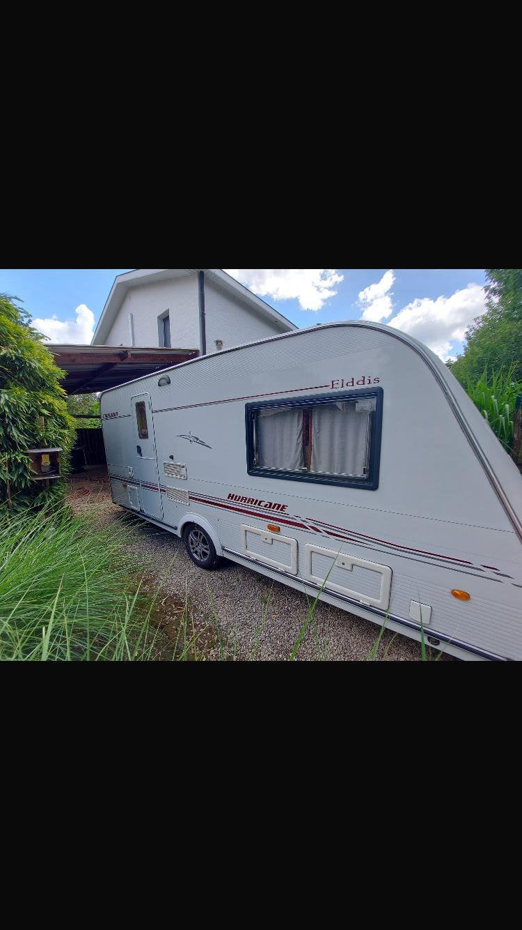 Elddis crusader hurricane van 1e eigenaar airco, Standaardzit, Elddis, Tot en met 2, Particulier