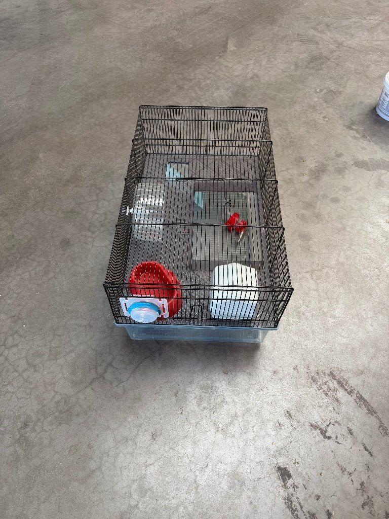hamsterkooi, Dieren en Toebehoren, Kooi, Gebruikt, Ophalen, Minder dan 60 cm