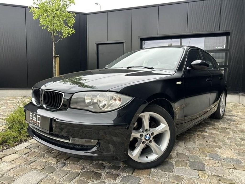 BMW 116 116i , Airco,17"Alu lage km, garantie  1j,, goede o, Euro 5, Zwart, Zwart, Bedrijf