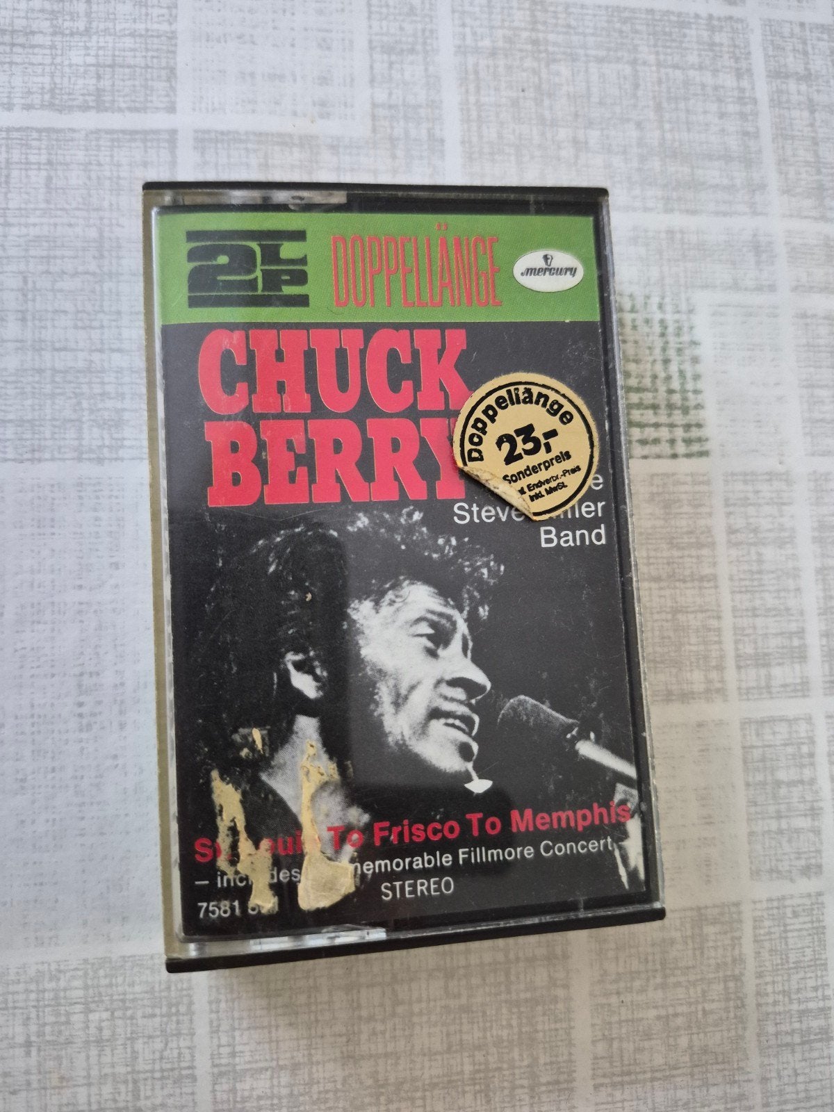 Chuck Berry ; St. Louis to Frisco to Memphis cassette, Ophalen of Verzenden