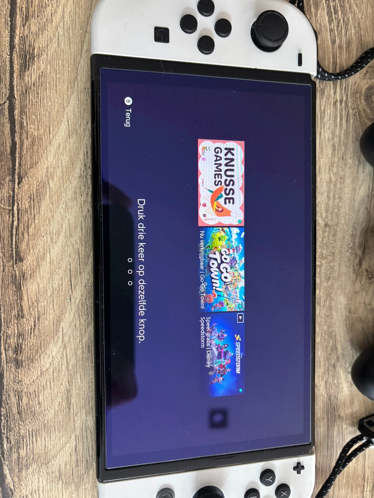 Nintendo switch Oled in nieuwstaat - 1 jaar garantie, Enlèvement, Comme neuf, Switch OLED