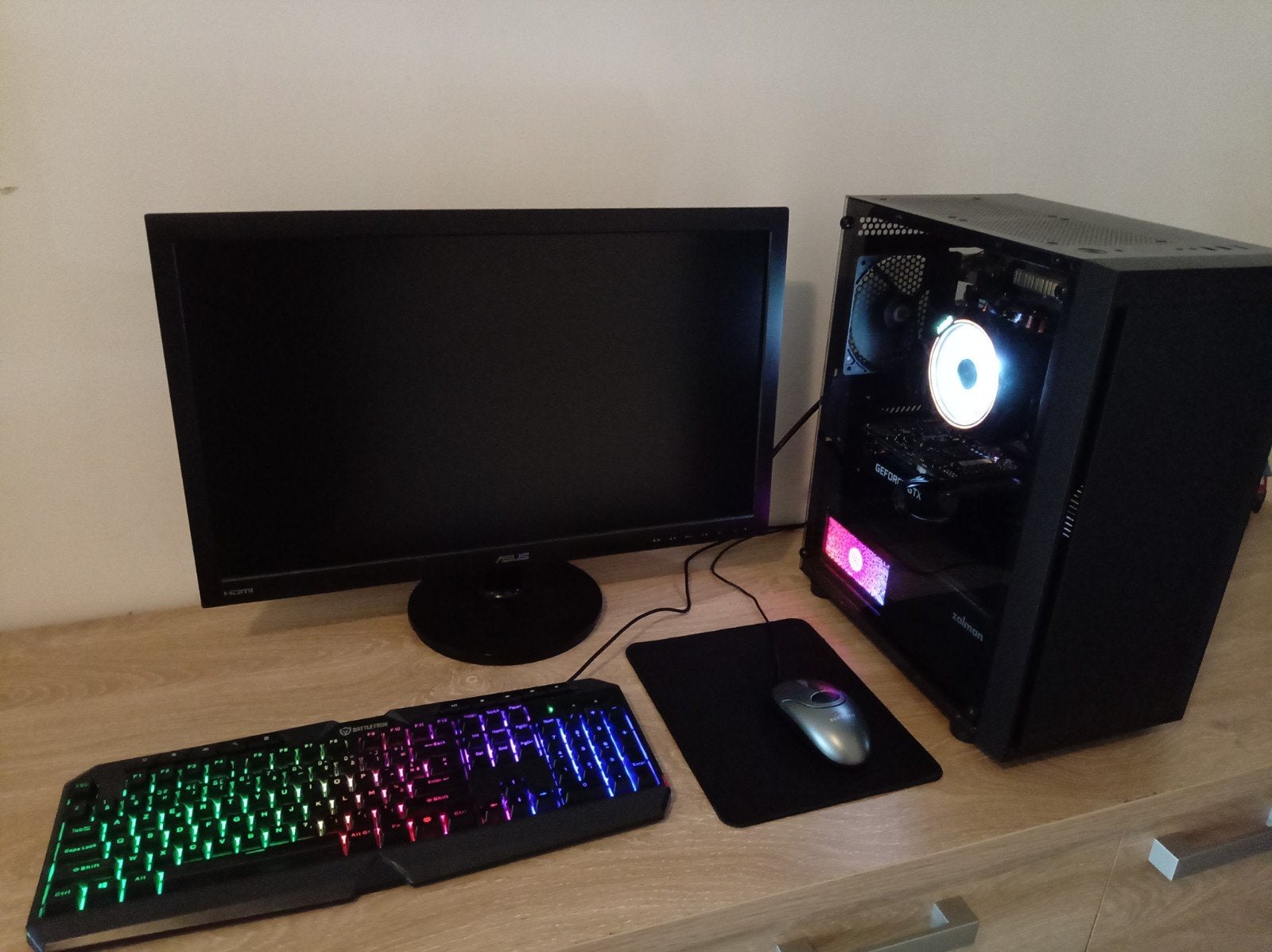 gaming pc, Informatique & Logiciels, Ordinateurs de bureau, Avec carte vidéo, AMD Ryzen 7, Custom build, SSD