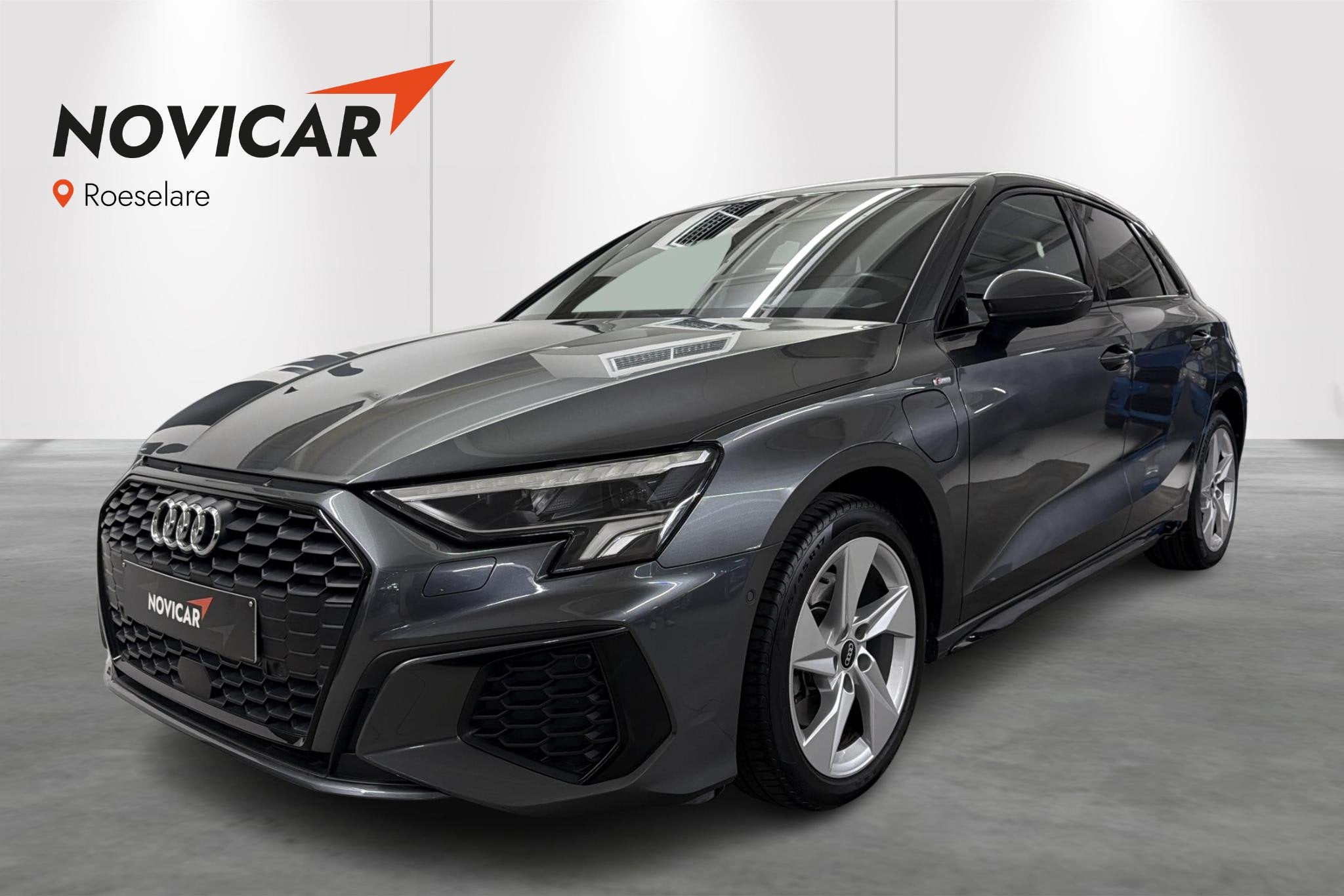 Audi A3 Sportback 1.4 40 TFSI e S Line (automatique), Autos, Argent ou Gris, Achat, Hybride rechargeable, Noir