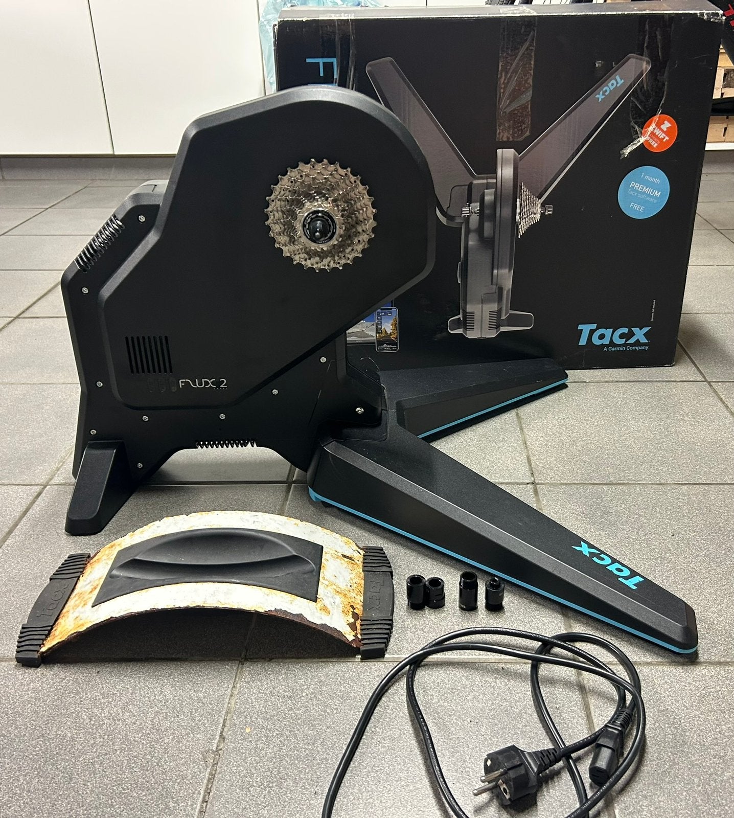Tacx flux 2, Sport en Fitness, Wielrennen, Ophalen, Gebruikt
