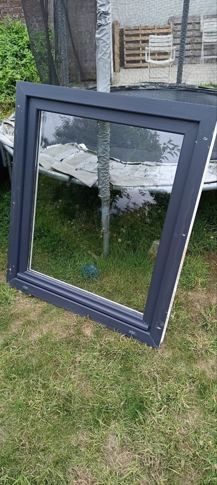 châssis schüco PVC 70mm L=970 - H=1120