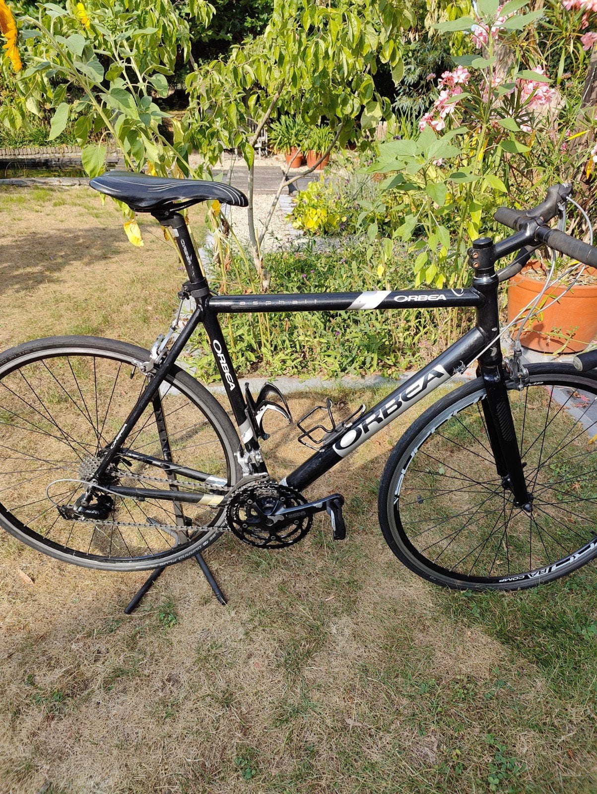 koersfiets ORBEA, Ophalen