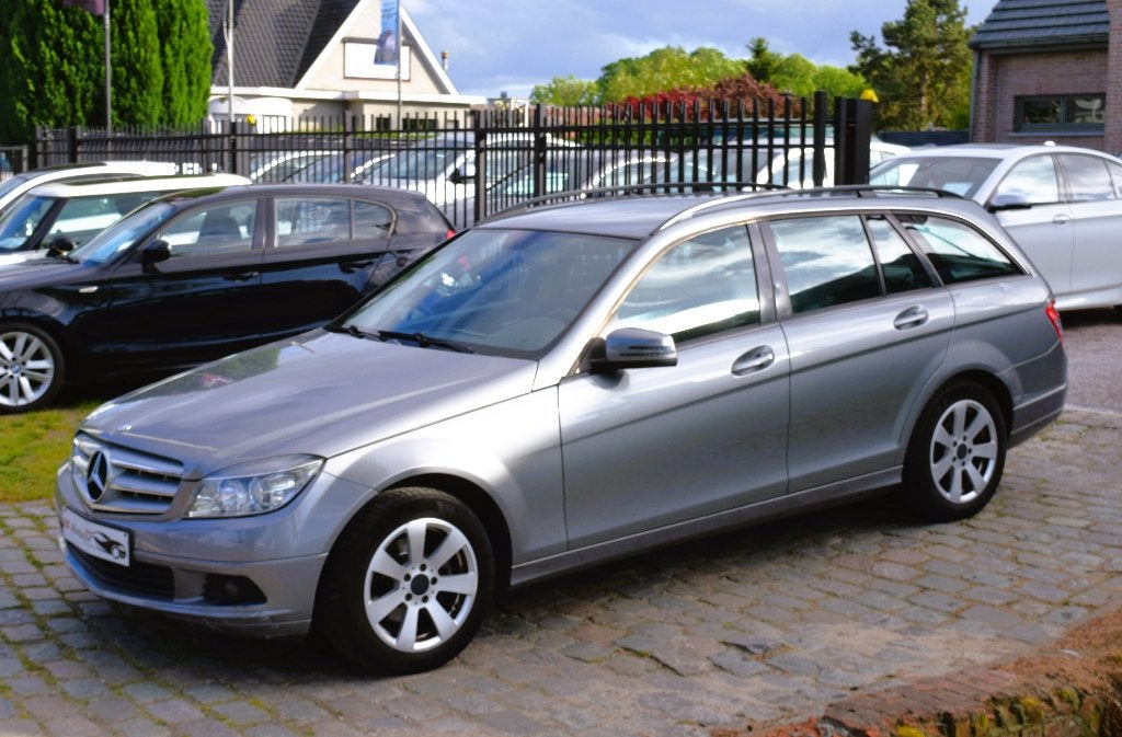Mercedes C200cdi, Auto's, Mercedes-Benz, 100 kW, Zwart, 4 cilinders, Bedrijf