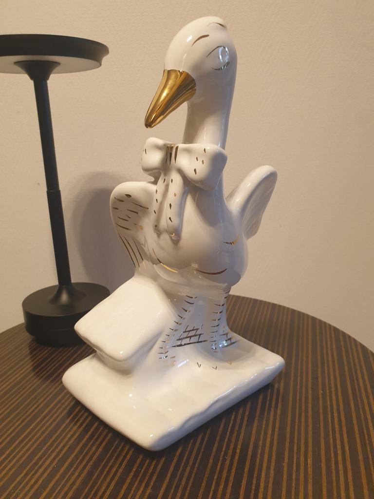 Duck wit porceleien, Antiek en Kunst, Ophalen
