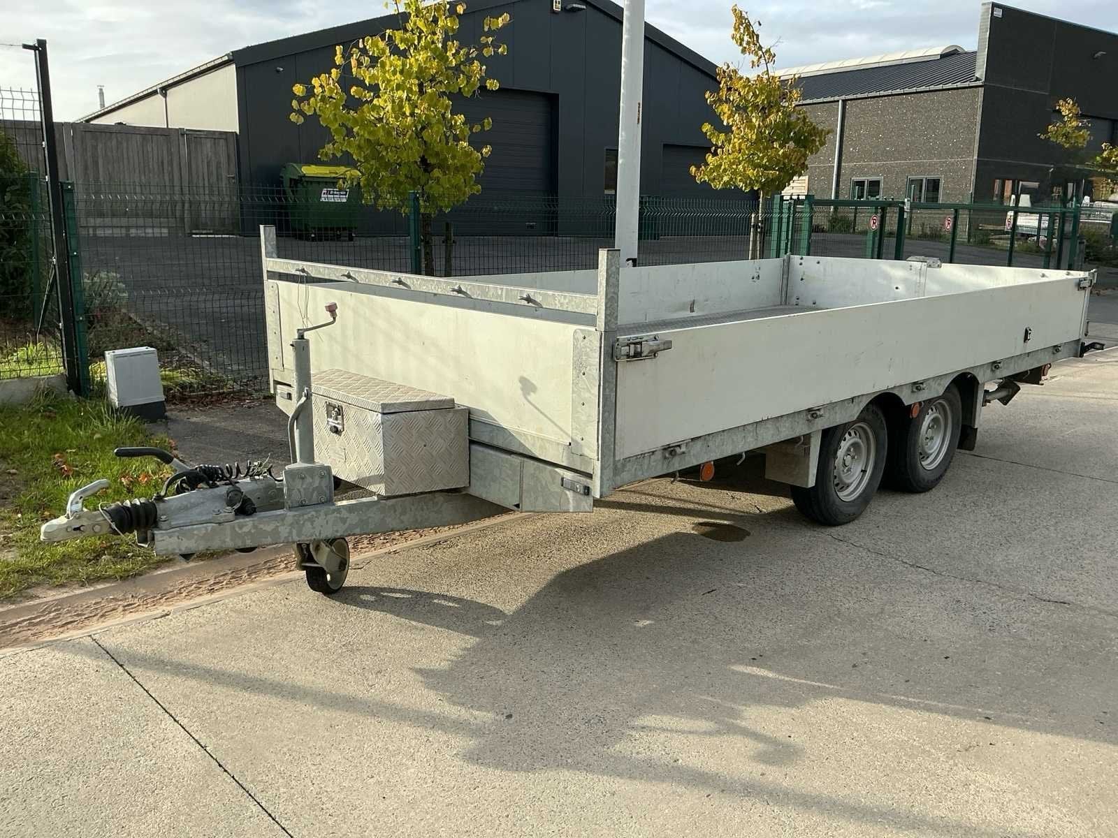 DEDE DEDE2MU2 Plateau Aanhangwagen, Gebruikt