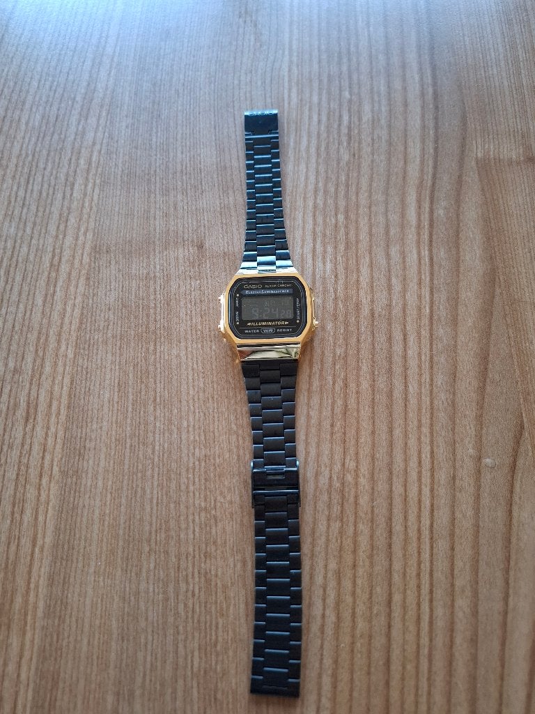 Casio dames horloge zwart, Ophalen, Zo goed als nieuw