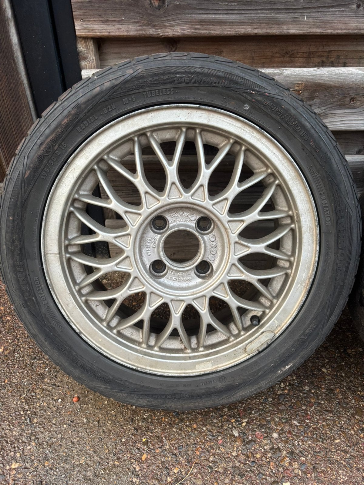 BBS velgen Volkswagen 433 15” velgen 4x100 ET45 – Golf 3, Autos : Pièces & Accessoires, 15 pouces, Véhicule de tourisme, Enlèvement