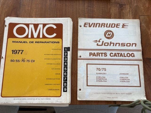 Livre Sevenride Johnson 1977, Sports nautiques & Bateaux, Sports Nautiques & Bateaux Autre, Enlèvement ou Envoi, Utilisé