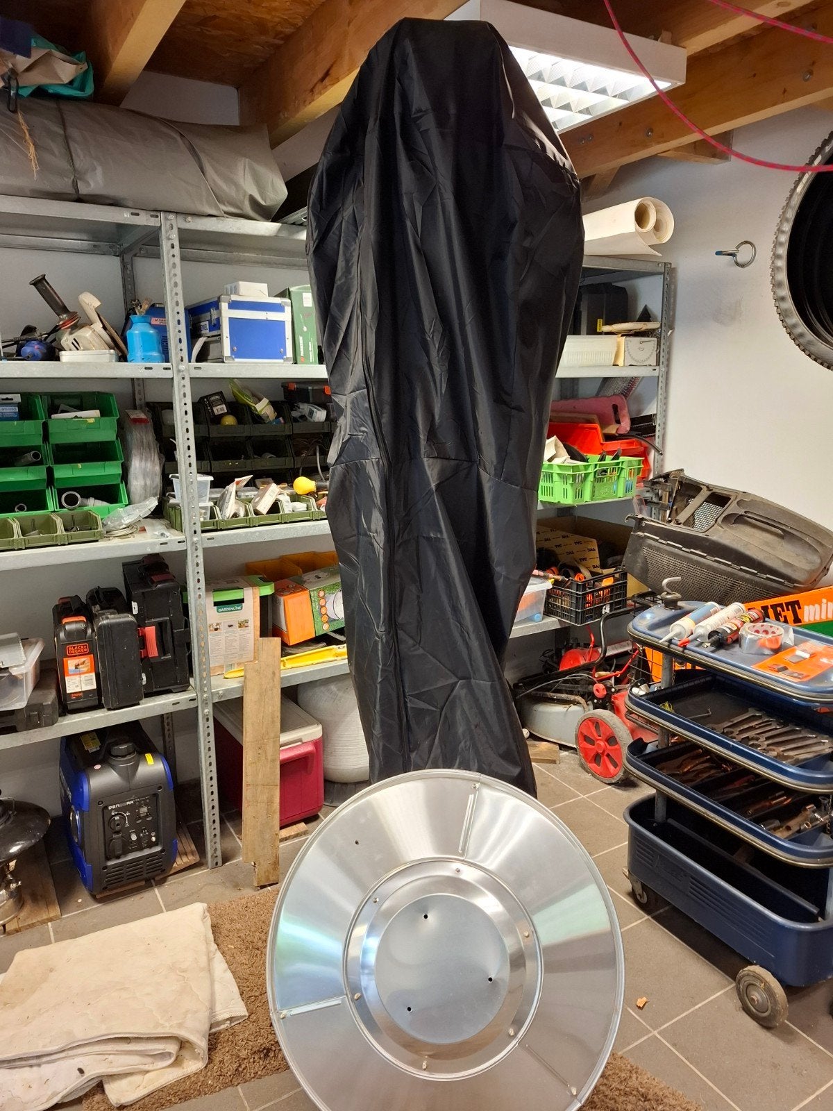 Terrasverwarmer Champion, Ophalen, Nieuw, Draaibaar, Vloer