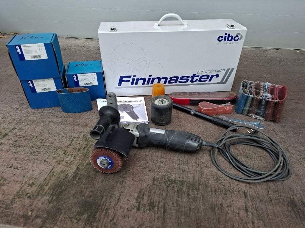 Cibo Finimaster Basic Set 1 – Satineermachine (1200W), Bricolage & Construction, Enlèvement, Utilisé, 600 à 1200 watts, Autres types