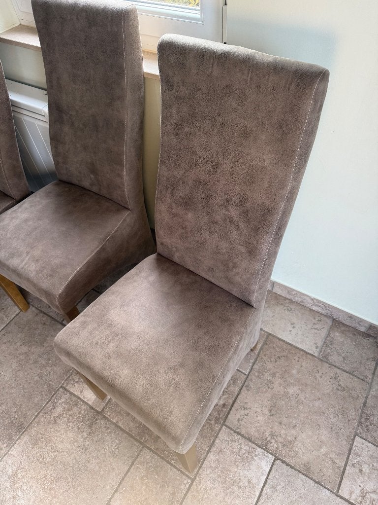 URGENT NÉGOCIABLE lot 6 chaises, Maison & Meubles, Chaises, Enlèvement, Comme neuf, Autres couleurs, Cinq, Six Chaises ou plus
