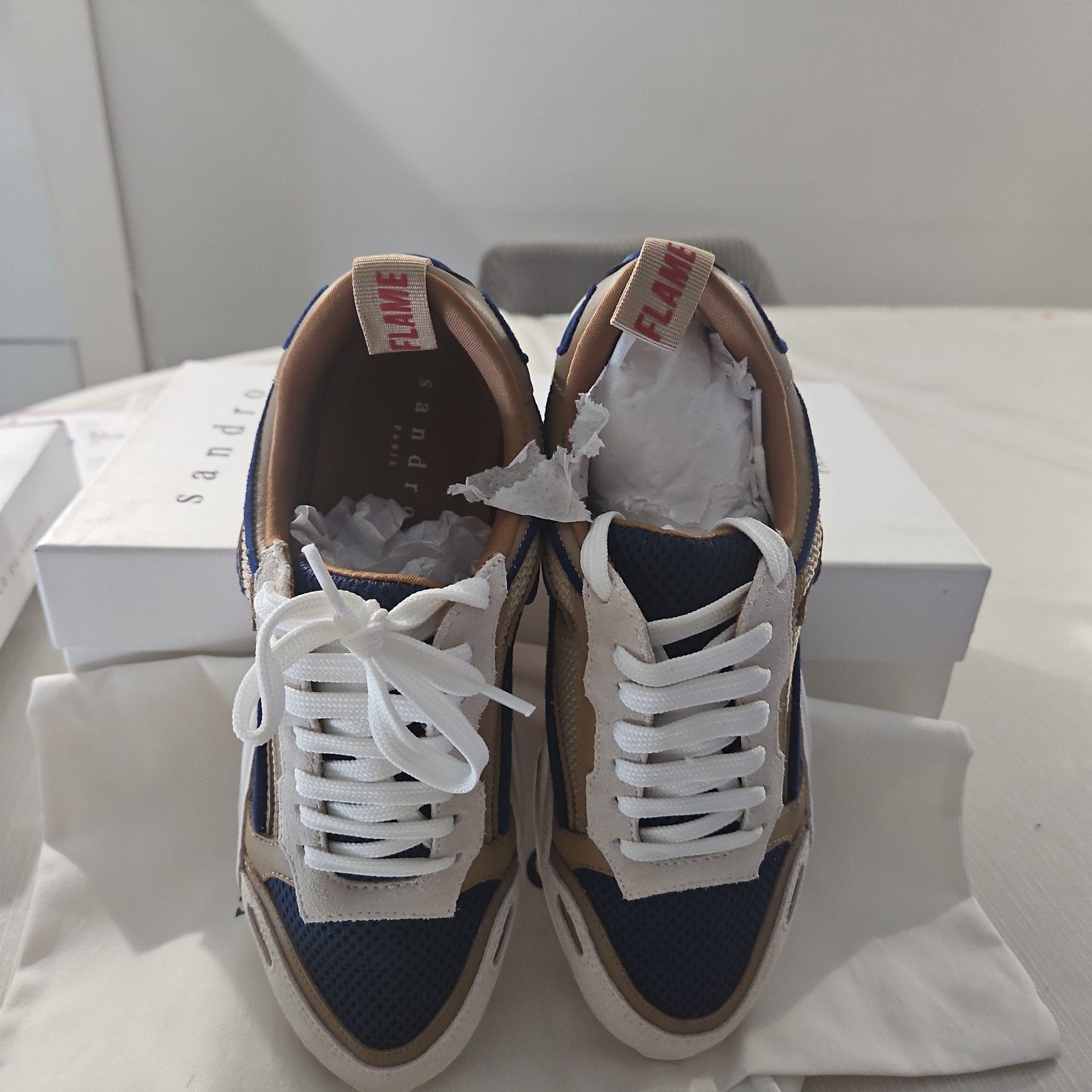 Basket Sandro, Vêtements | Hommes, Chaussures, Baskets, Bleu, Enlèvement ou Envoi