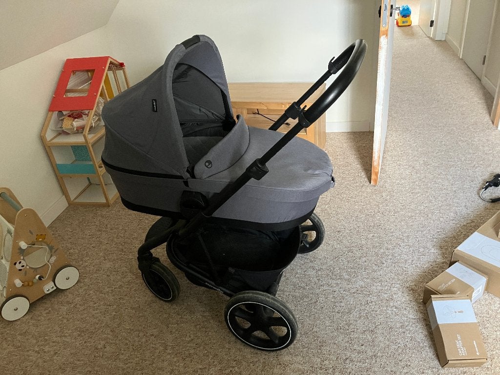 Easywalker Harvey kinderwagen + reiswieg + accessoires, Kinderen en Baby's, Kinderwagens en Combinaties, Gebruikt, Combiwagen