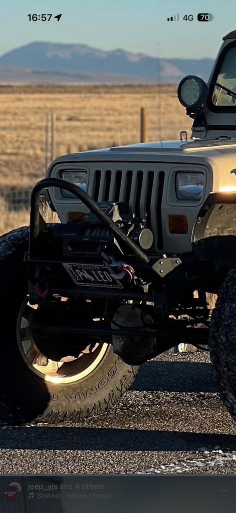 *GEZOCHT* Jeep YJ 1987 A bar/ bullbar, Auto-onderdelen, Ophalen, Jeep