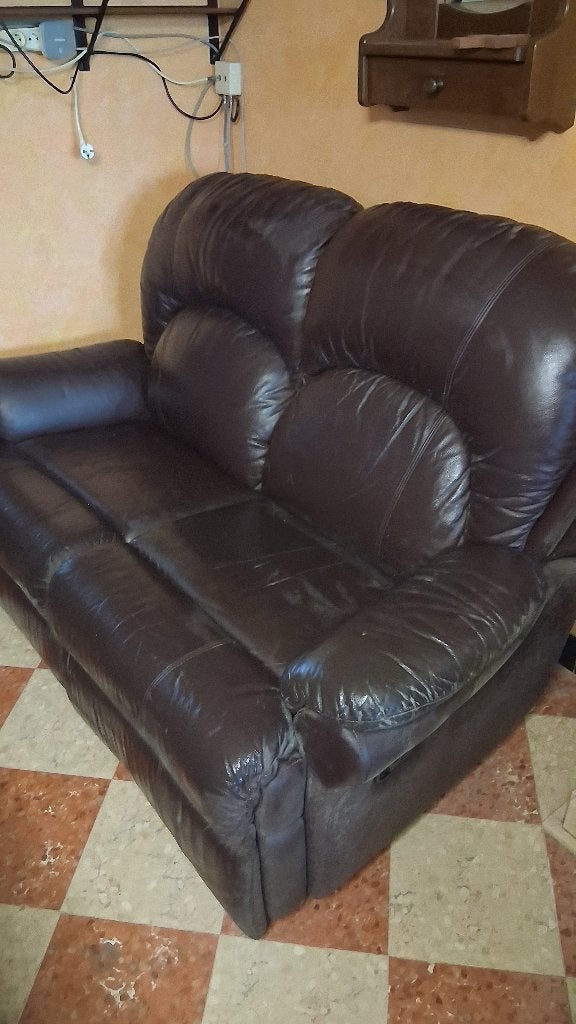 Dubbele relaxzetel, 100 à 125 cm, Enlèvement, Utilisé, 150 à 200 cm