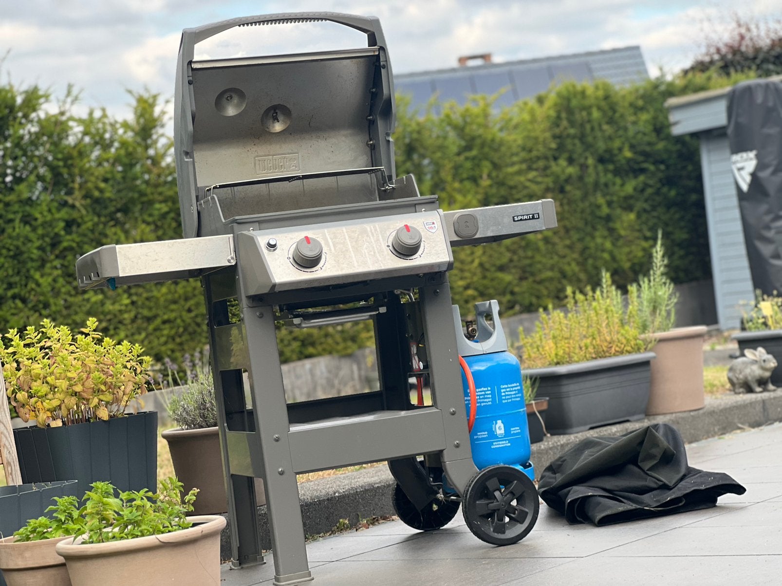 Weber Spirit II S-210 GBS – RVS gasbarbecue, Tuin en Terras, Gasbarbecues, Zo goed als nieuw, Ophalen