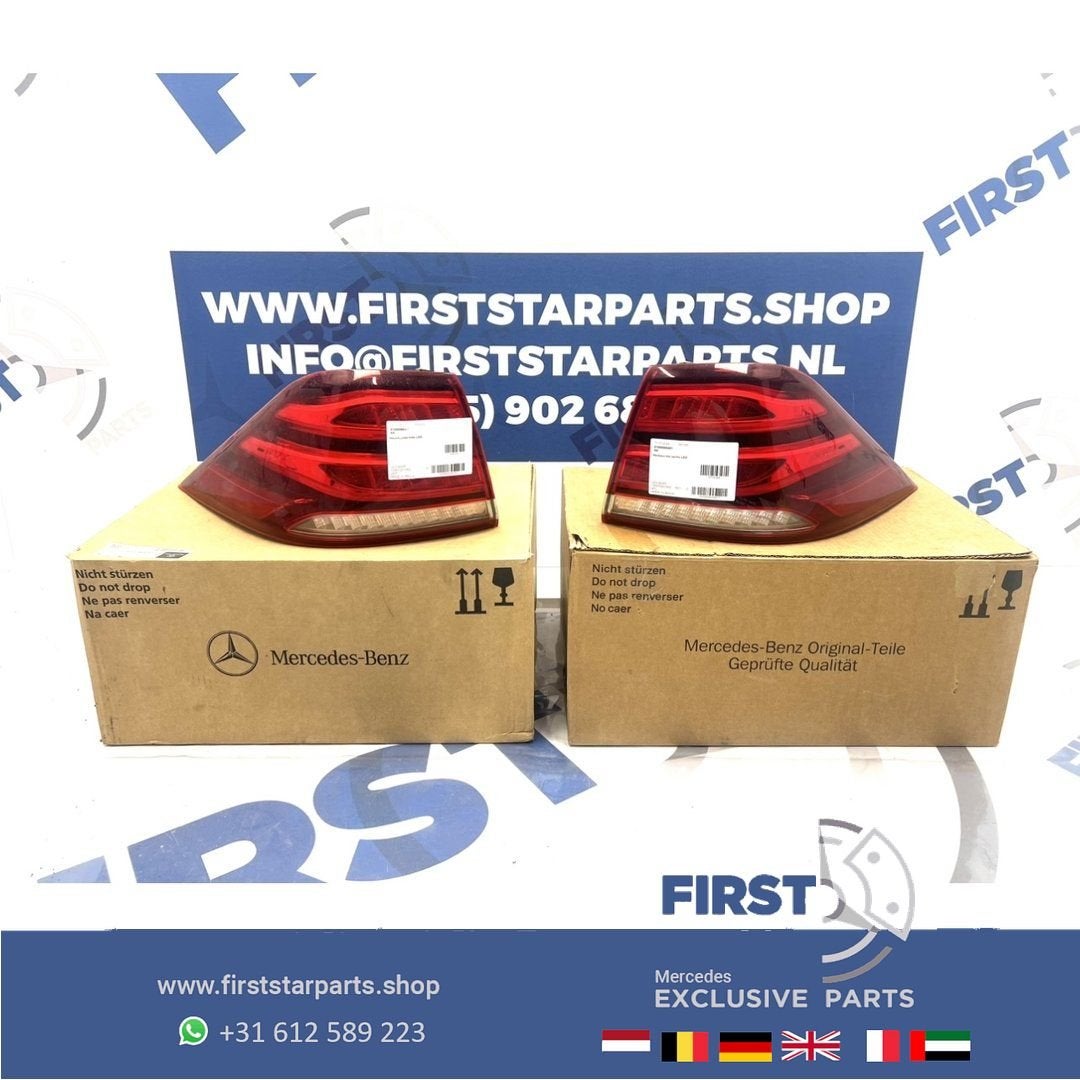 W166 GLE ACHTERLICHT SET A1669065501 + A1669065601 GLE KLASS, Auto-onderdelen, Gebruikt, -, Ophalen of Verzenden, -