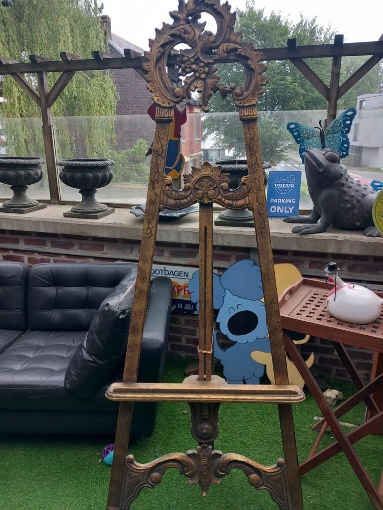 Chevalet XXL en bois massif, chevalet d'atelier ou sur pied, Enlèvement