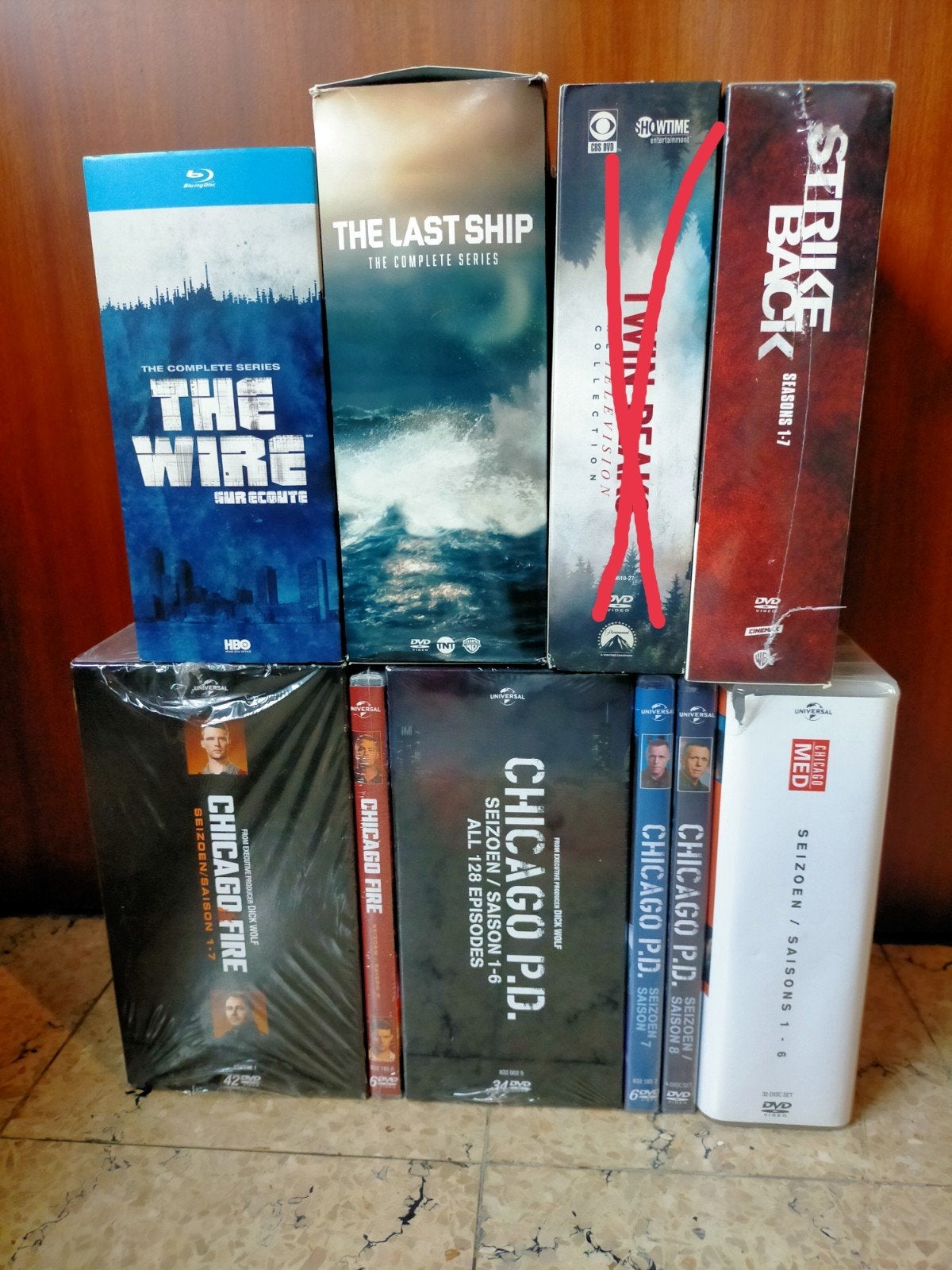 dvd boxen, Cd's en Dvd's, Ophalen, Engels, Nederlands, Actie