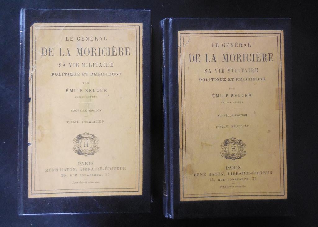 De La Moricière - Emile Keller - 1893 (2 delen), Ophalen of Verzenden