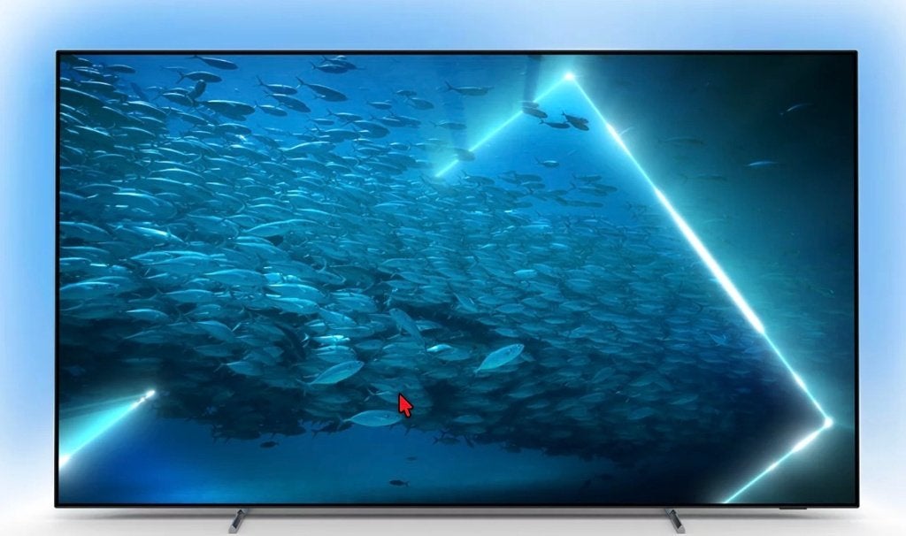 Tv philips 48oled707/12 ambilight 4kc android TV, TV, Hi-fi & Vidéo, Philips, Comme neuf, Enlèvement, 100 cm ou plus