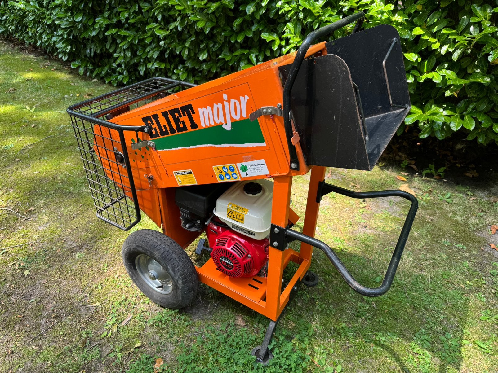 Eliet Major, Tuin en Terras, Hakselaars, Gebruikt, Benzine, Ophalen