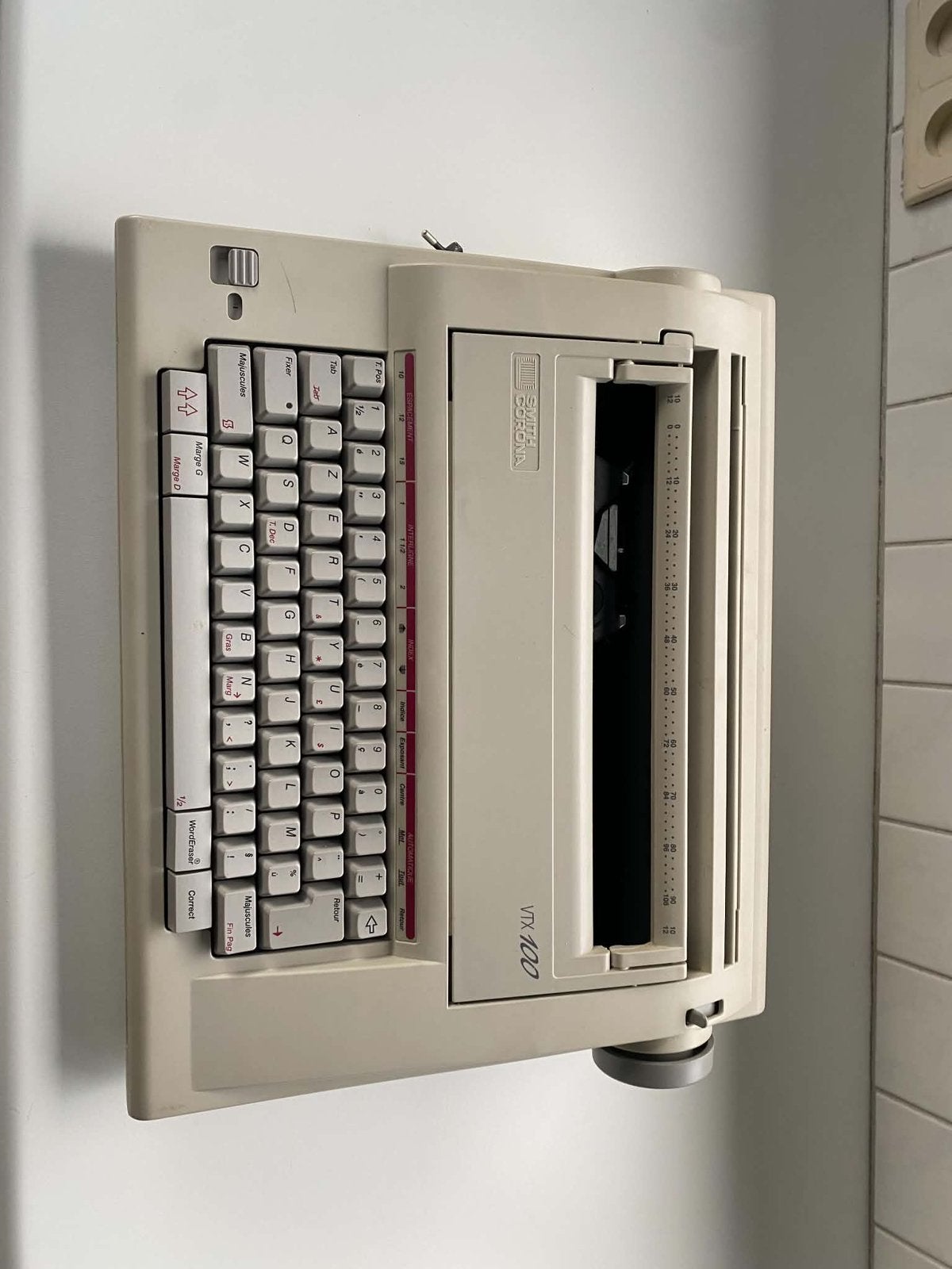 Electrische schrijfmachine, Diversen, Typemachines, Ophalen of Verzenden, Zo goed als nieuw