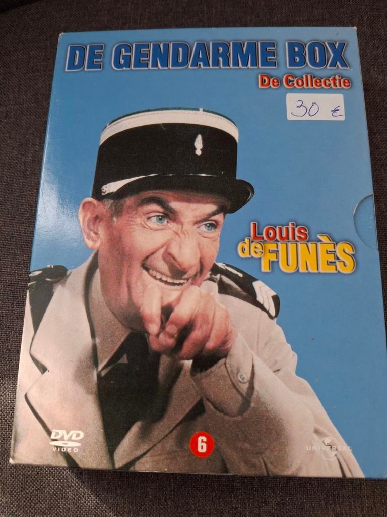 De gendarme box, louis de funes,  de collectie, Ophalen of Verzenden