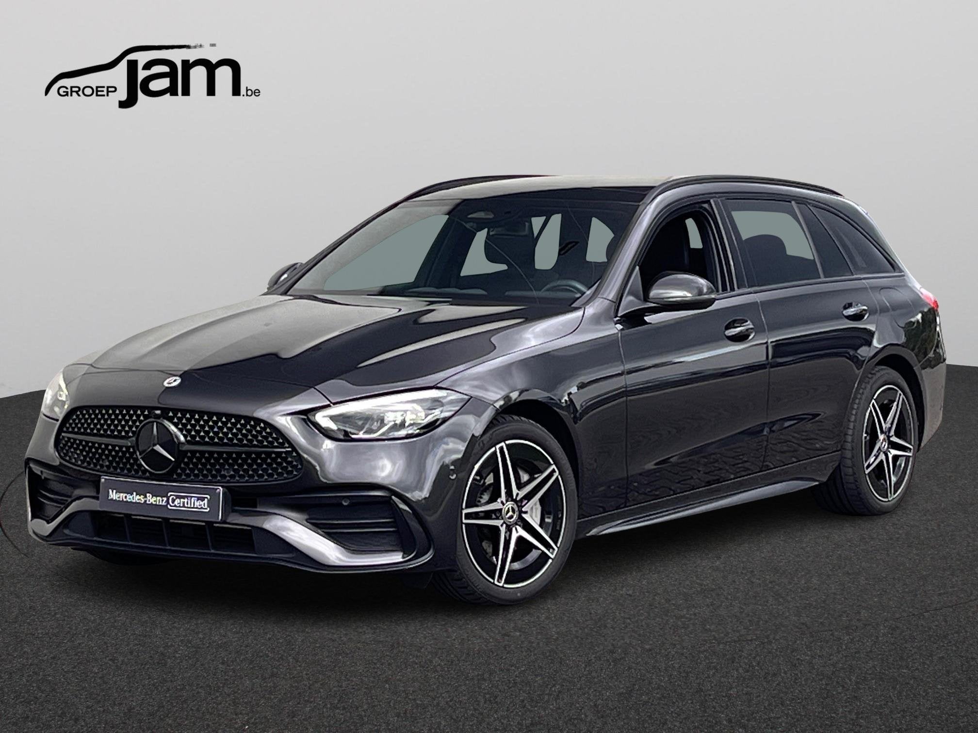 Mercedes-Benz C-Klasse Break 300 e AMG/Pano/Trekhaak, Auto's, Automaat, 4 cilinders, https://public.car-pass.be/vhr/773cf8ad-31b9-4631-9638-61110ab69075