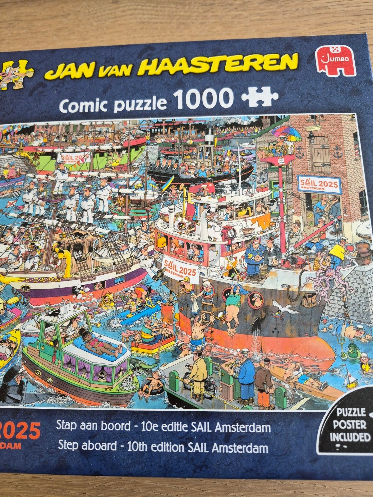van Haasteren puzzels, 1000 stukjes, Ophalen
