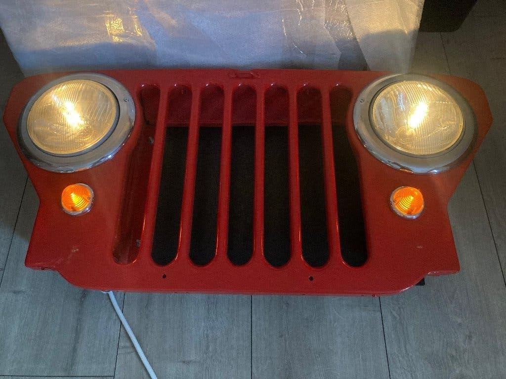 Jeep CJ Front/gril decoratie, Ophalen, Gebruikt, Auto's