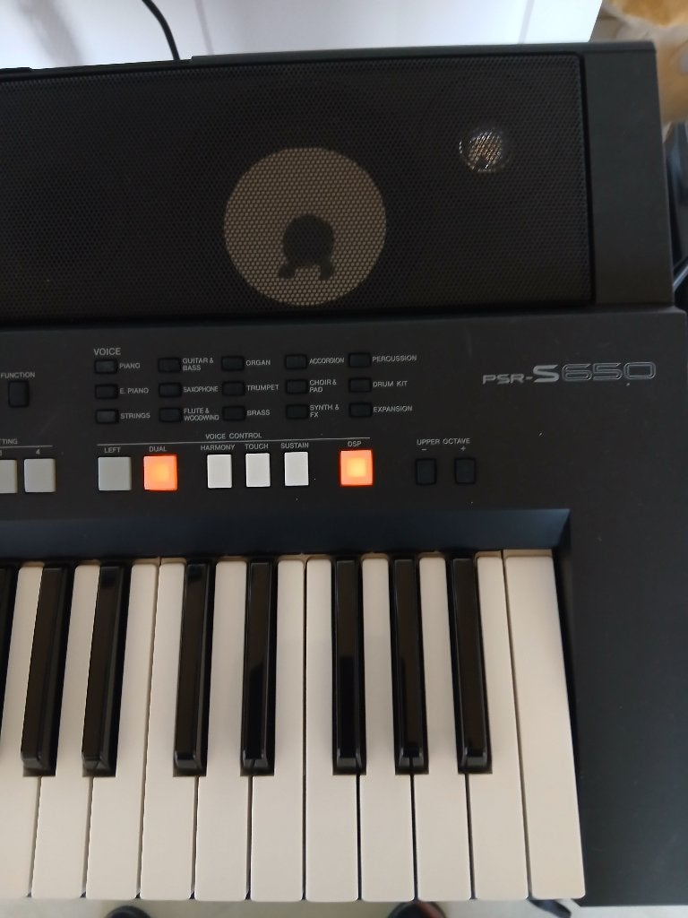Yamaha psr s 650 + bag, Muziek en Instrumenten, Ophalen, 61 toetsen, Yamaha, Zo goed als nieuw