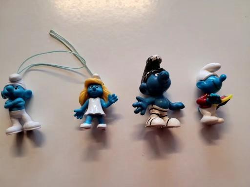 Lot de 4 SCHTROUMPS., Enlèvement ou Envoi