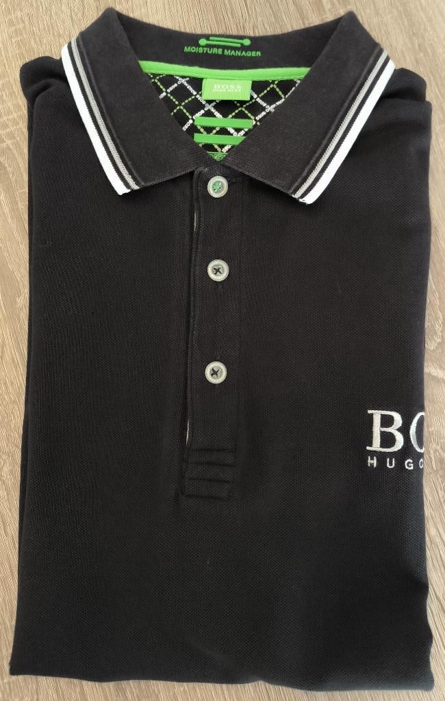 Originele HUGO BOSS Polo, Zwart, XXL, Kleding | Heren, Polo's, Gedragen, Overige maten, Zwart, Ophalen of Verzenden