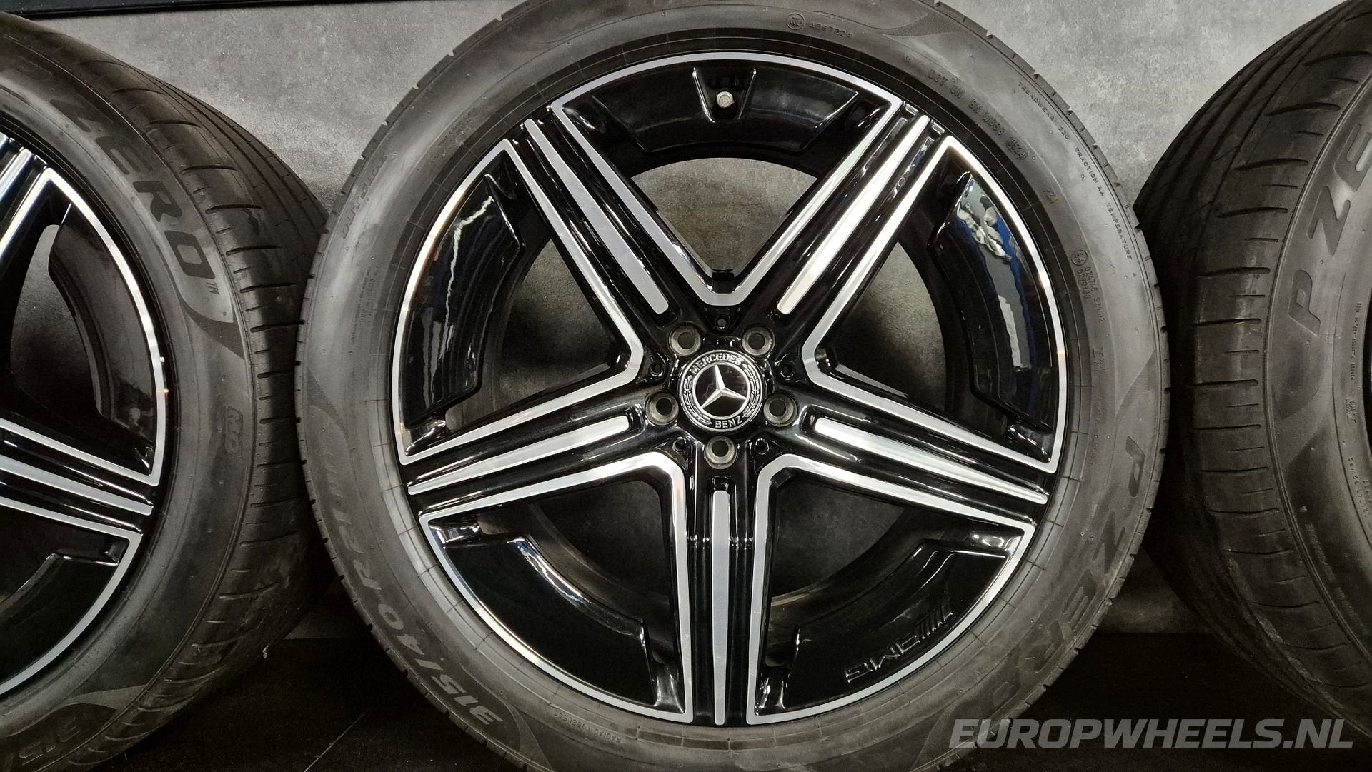 Originele Mercedes AMG 21 inch velgen GLE OEM breedset v167, Pneus et Jantes, Véhicule de tourisme, -, 21 pouces