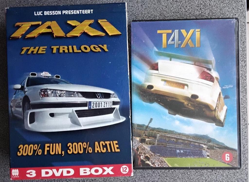 Dvd taxi 1 tot 4    5 euro, Cd's en Dvd's, Ophalen of Verzenden