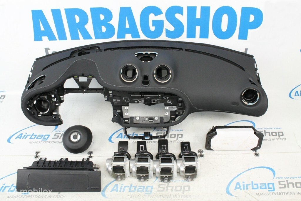 Airbag kit Tableau de bord cuir Smart Forfour 453 2014-...., Auto-onderdelen, Dashboard en Schakelaars, Gebruikt, Ophalen of Verzenden