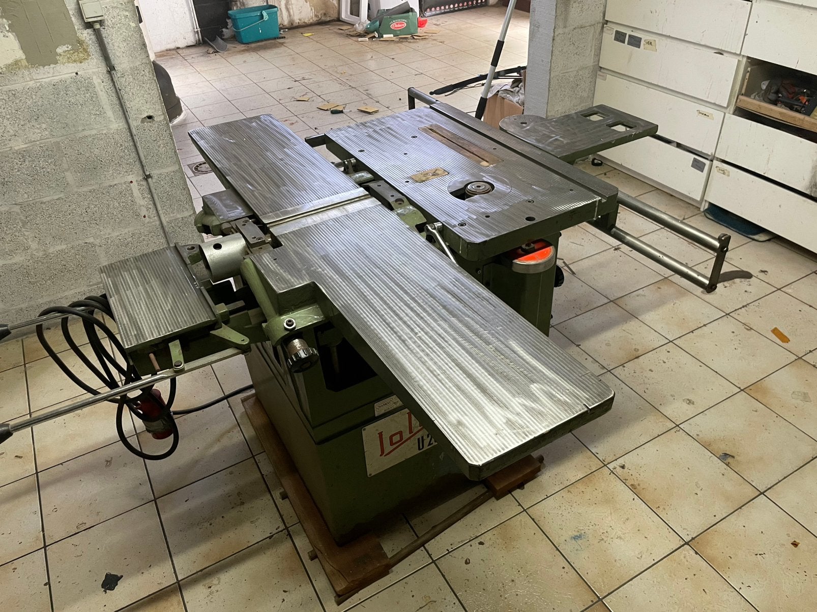 Hout Combine 3x400 31cm, Doe-het-zelf en Bouw, Ophalen, Gebruikt, 1200 watt of meer, 70 mm of meer