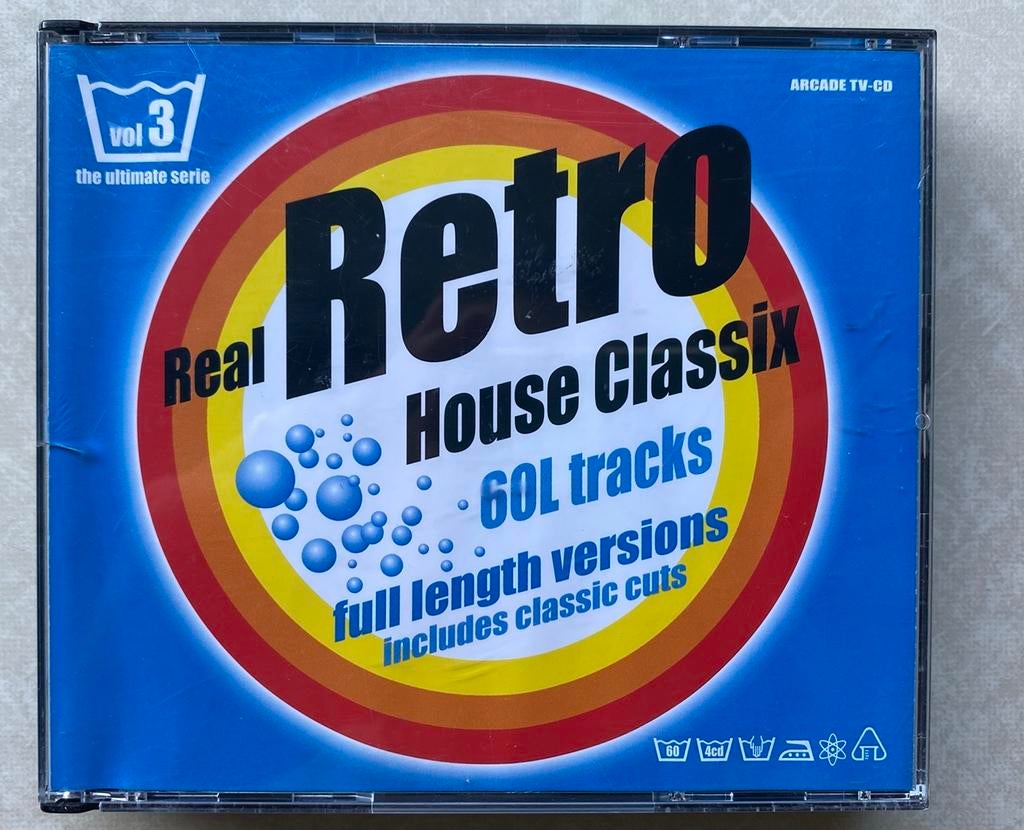 Real Retro House Classix - 4 CD’s, Enlèvement ou Envoi, Utilisé