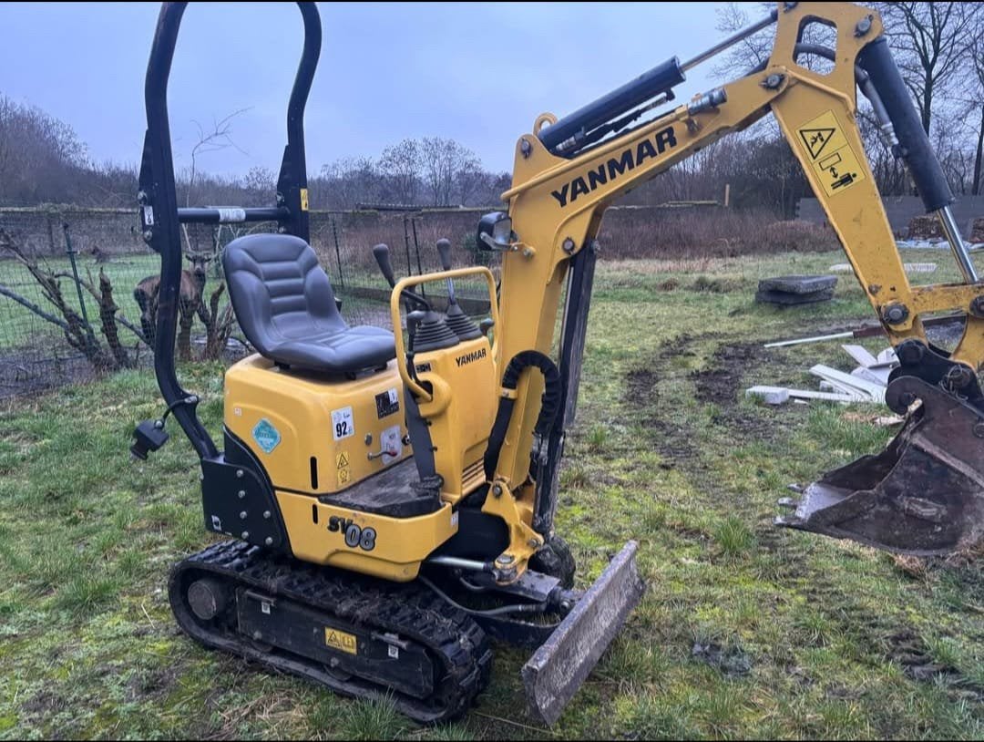 Minipelle yanmar sv08 1t a vendre, Enlèvement