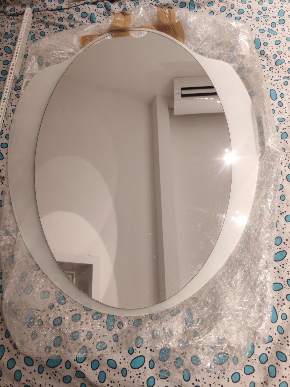miroir ovale, Maison & Meubles, Accessoires pour la Maison | Miroirs, Enlèvement, Ovale