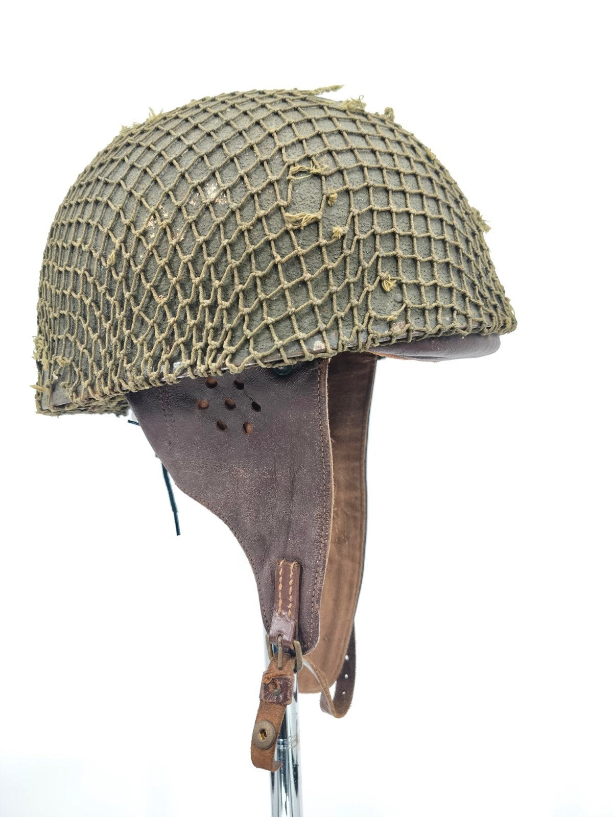 Casque de moto WW2 British Dispatch Rider 1944, Enlèvement ou Envoi