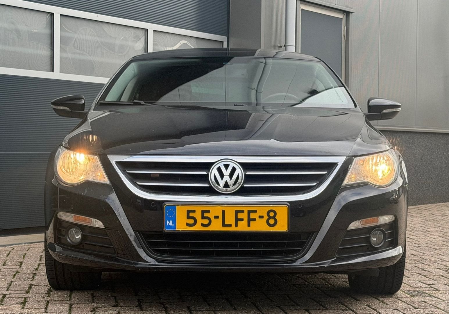 Volkswagen Passat CC 1.8 TSI 4p. Bj.2010 Pano|Navi|Pdc|Nap., Auto's, Passat CC, Zwart, 178 g/km, Grijs