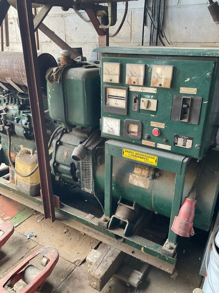 Stroomgroep, Doe-het-zelf en Bouw, Ophalen, Gebruikt, Elektrisch startend, Dieselolie